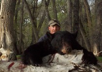 JT with his wyoming black bear