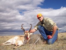 Ryan W. shown here with his 2006 antelope buck.  