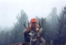 Mark Nethery from KY shown here with his trophy 4x4 mule deer buck.