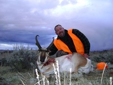 Another nice antelope taken during the Brown's fall 2009 hunt.  All six members of the group filled their tags with nice antelope.