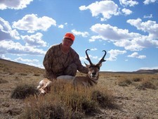 Greg C. returns to Laramie to go after another Wyoming pronghorn.  We spotted this buck a few days before the season opened and had told Greg he was worth finding opening day.  Just short of making the records, Greg was more than happy with his fall antelope hunting trip and plans to return again next year.