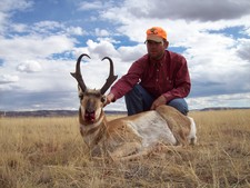 A good look at one of the best antelope that was taken during the 2010 Wyoming Antelope Hunting Season.    